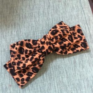 Anthropologie Accessories - Anthropologie Silk Printed Bow Barrette Anthropologie Accessories - Anthropologie Silk Printed Bow Barrette